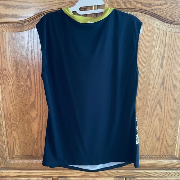 The Limited Navy Cowl Neck Tank top Large - Picture 2 of 6